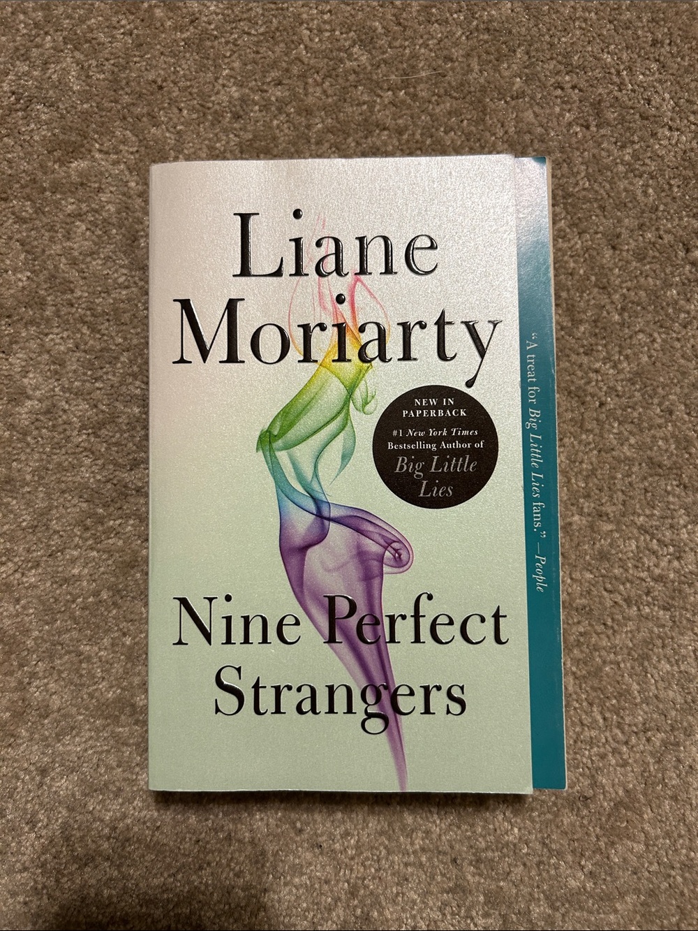4/25$ 📚Nine Perfect Strangers by Liane Moriarty
